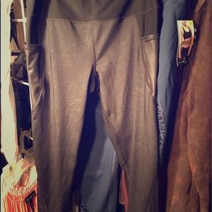 RBX leggings with pockets - sheer calf area